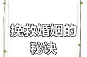 挽救婚姻，重拾幸福（15个步骤帮你找回爱情的火花）