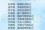 十二星座男中最贴心的恋爱对象是他！（星座分析揭秘，你的恋爱对象到底是哪一个？）