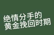 分手后最佳挽回时间段是什么时候？（掌握正确时间点，成功挽回爱情）